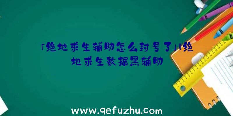 「绝地求生辅助怎么封号了」|绝地求生数据黑辅助